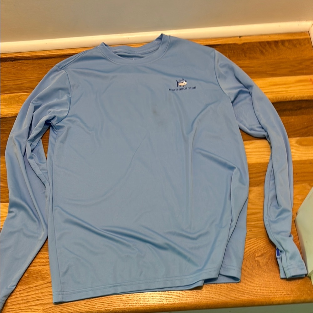 Southern Tide Light Blue Crew Neck Shirt